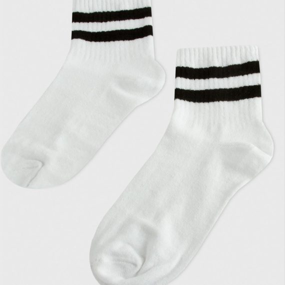 Çizgili Kolej Çorap