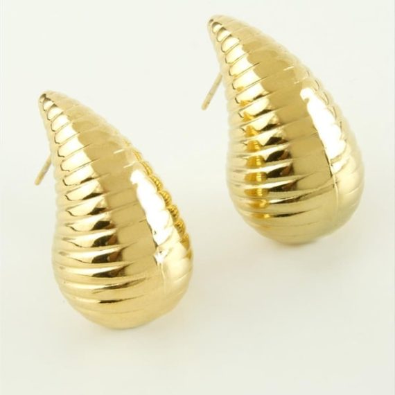 Bottega Çelik Küpe